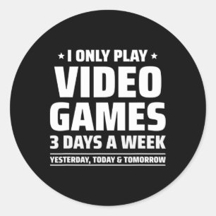 Adesivo Jogando Video Games - Meme de Jogador de Vídeo Gam