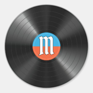 Adesivo Jogo de Dinheiro de Fim de Semana Música em Vinil 