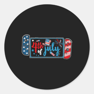 Adesivo Jogo de julho Jogo americano Jogo Jogador Meninos