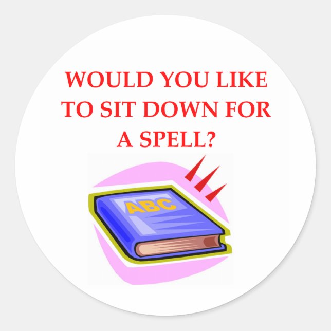 Adesivo jogo de palavras (Frente)