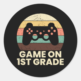 Adesivo Jogo De Professores Do Primeiro Grau Jovens Jogado