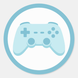 Adesivo Jogo de Vídeo   Festa de Jogadores   Controle de J