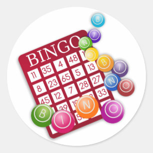 Adesivo Jogo do Bingo