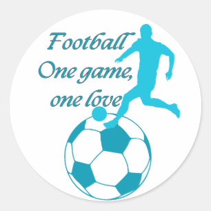 Adesivo Jogo encantador de futebol