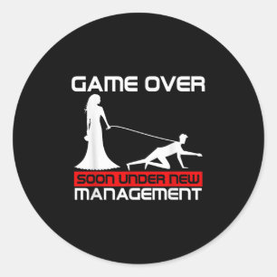 Adesivo Jogo Engraçado Sobre Noiva Dom Bachelorette Casame