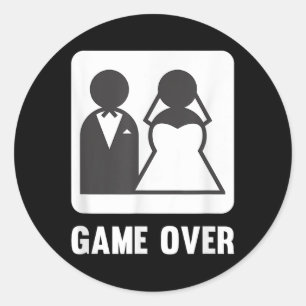 Adesivo Jogo sobre a Noiva do Casamento