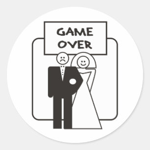 Adesivo Jogo sobre Casamento