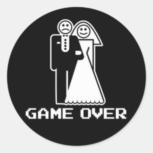 Adesivo Jogo sobre o jogo do casamento sobre a camiseta