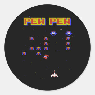 Adesivo Jogo Vídeo Jogo da Escola Antigo Jogo 80s Jogos Vi
