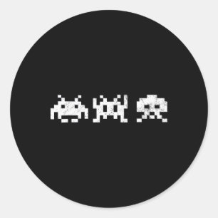 Adesivo Jogo Vintage Retro Arcade Nostalgia Vintage dos an