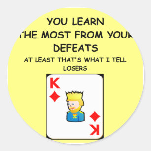 Adesivo jogos de cartas