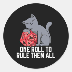 Adesivo Jogos De Rpg D20 Jogos De Mesa Engraçado Jogador D
