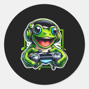Adesivo Jogos de Sapo de videogame