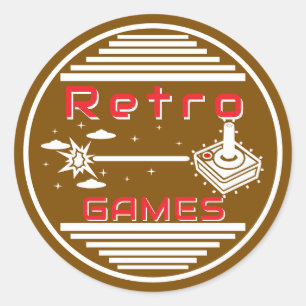 Adesivo Jogos Retrô