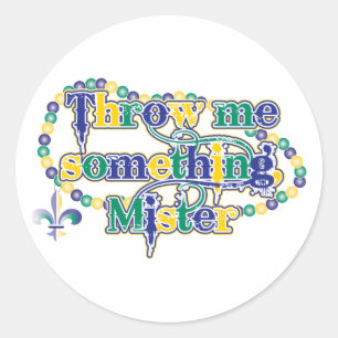 Adesivo Jogue-me algo, o senhor (bc)