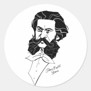 Adesivo Johann Strauss Jr.