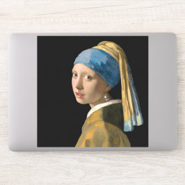 Adesivo Johannes Vermeer - Rapariga com um Ouriço de Pérol