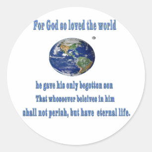 Adesivo John 3:16