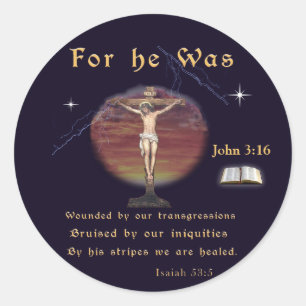 Adesivo John 3:16