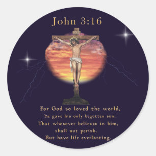 Adesivo John 3:166