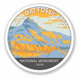 Adesivo John Day Fossil Beds National Monuument Oregon