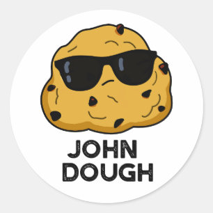 Adesivo John Dough Funny Baking Pun