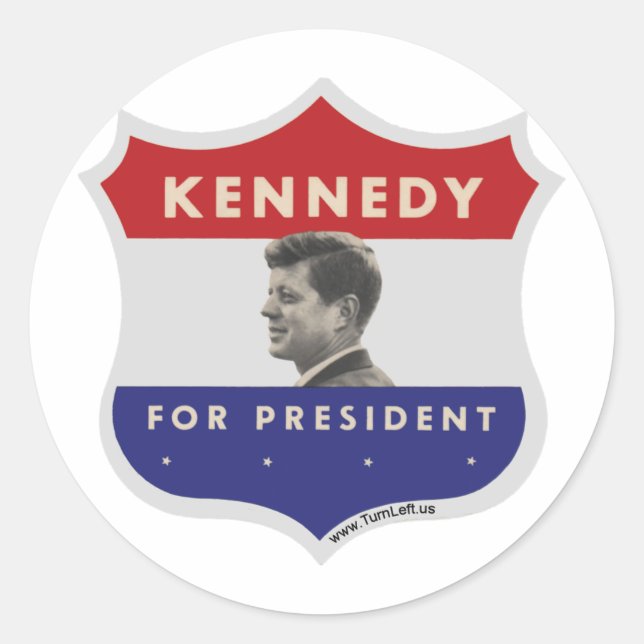 ADESIVO JOHN F KENNEDY (Frente)