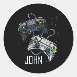 Adesivo John Jogo de Vídeo Jogos Online Jogador Gamer Meni