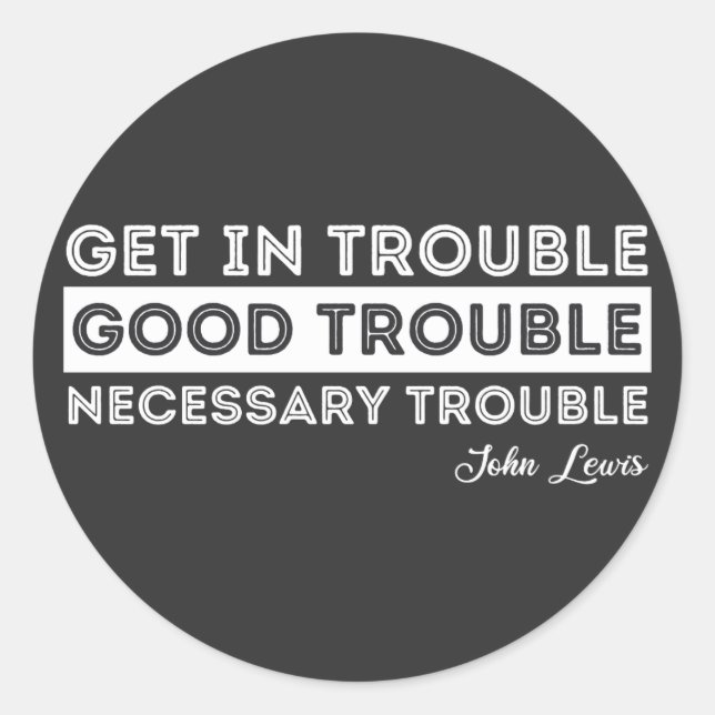 Adesivo John Lewis - Boa Coisa (Frente)