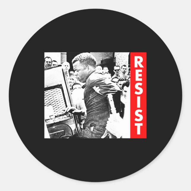 Adesivo John Lewis - Resistir (Frente)