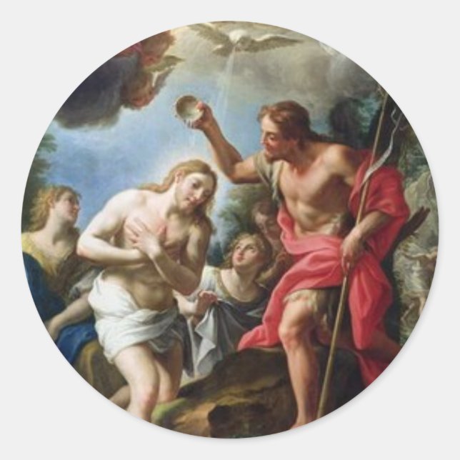 Adesivo John-o-batista-batizante-Cristo-por-Trevisani (Frente)