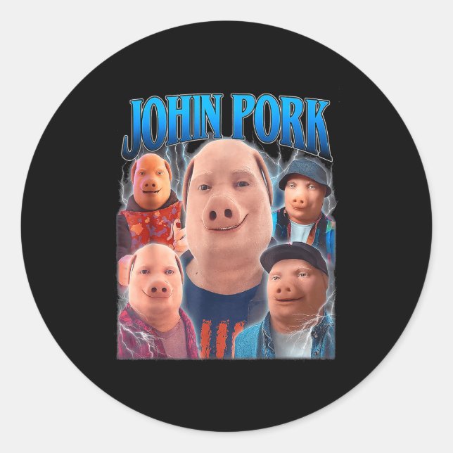 Adesivo John Rk Meme Humor Men Women  (Frente)