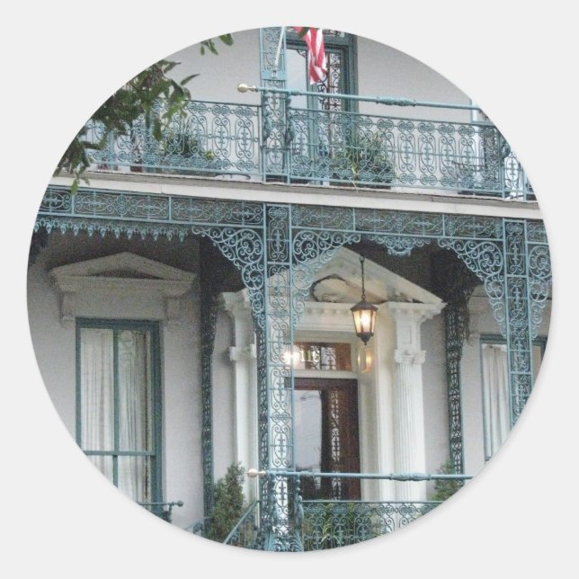 Adesivo John Rutledge House Inn, Charleston SC Stickers (Frente)