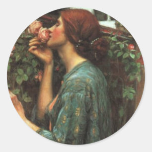 Adesivo John William Waterhouse, My Sweet Rosa (1903)