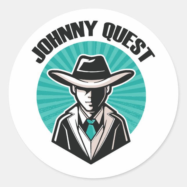 Adesivo Johnny Quest (Frente)