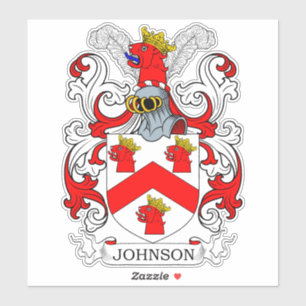 Adesivo Johnson Family Crest