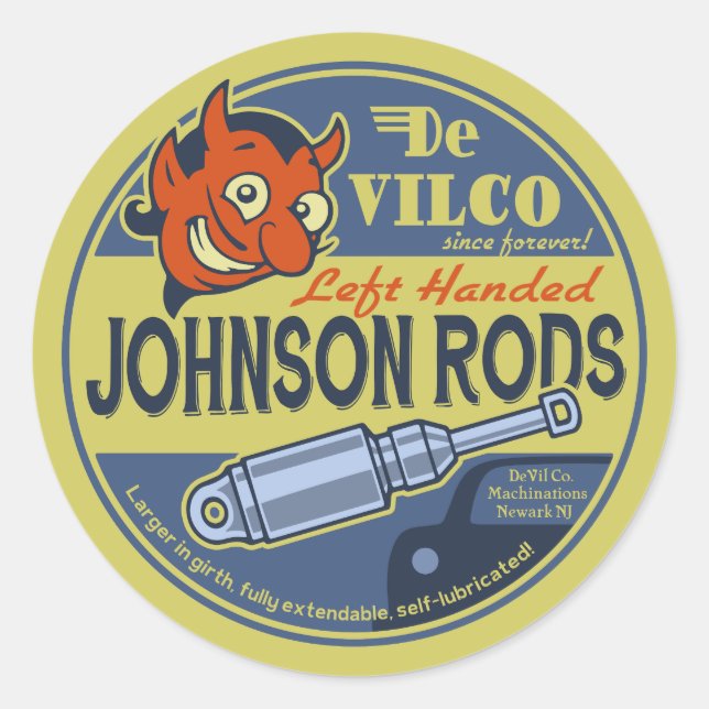 Adesivo Johnson Rods L (Frente)
