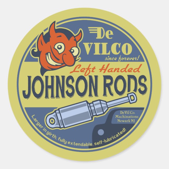 Adesivo Johnsons de mão esquerda (Frente)