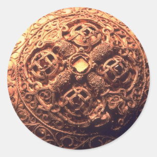 Adesivo Jóia do broche de Viking para pessoas ricas