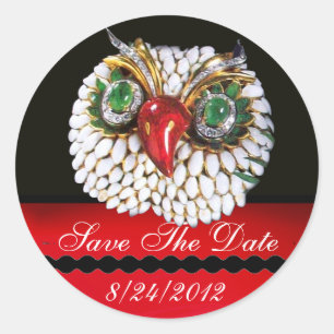 Adesivo JOIA OWL Dourado,Verde Esmeralda,opale