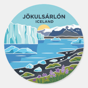 Adesivo Jökulsárlón Islândia