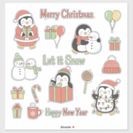 Adesivo Jolly & Bright! Classic Christmas Character Sticke