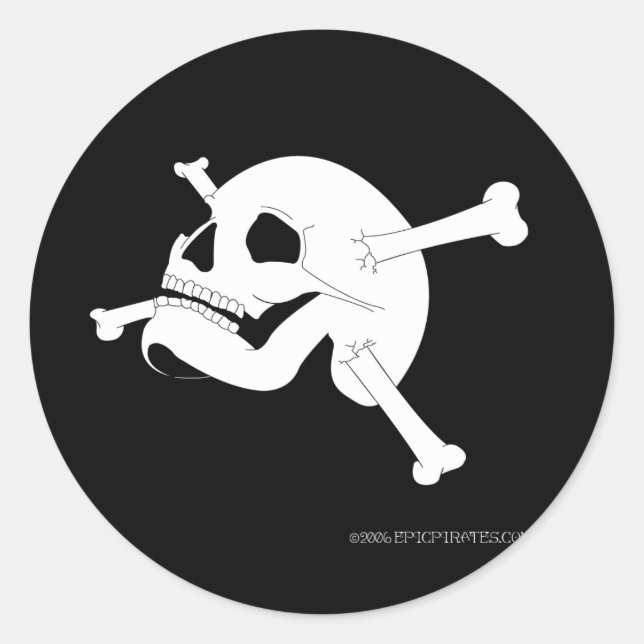 Adesivo Jolly Roger #2 (Frente)