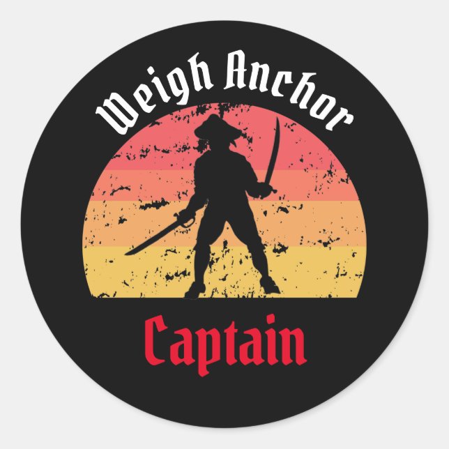 Adesivo Jolly Roger Sunset (Frente)