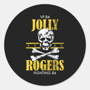 Adesivo Jolly Rogers Vf-84 Distante