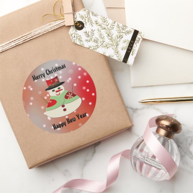 Adesivo Jolly Snowman Snowy Dreams (Presentear)