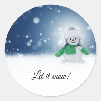 Adesivo Jolly Snowman Sticky Labels