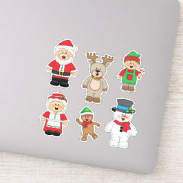 Adesivo JollyKins Claus and Company (Conjunto de 6)