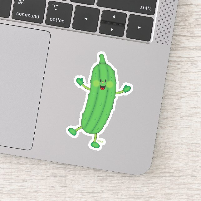 Adesivo JollyKins Dancing Pickle (Detalhe)