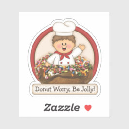 Adesivo JollyKins Donut Red